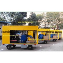 Trailer Mounted Oil/Gas/Fuel Transfer Pump ISO9001